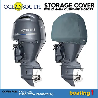 $61.20 • Buy  Half/Storage Cover Yamaha Outboard Motor Engine 4 CYL 2.8L F150D-F200F (2015>)